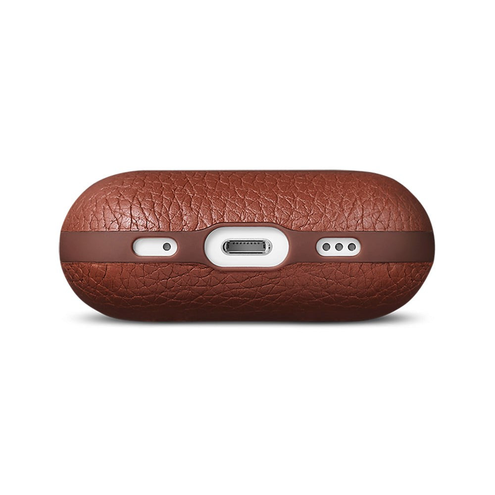 Woolnut AirPods Pro (2. gen.) Læder Case - Brun