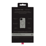 iPhone 13 Mini Key Silikone Bagside Cover Magnetisk - Antibakteriel - Sort