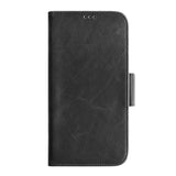 Samsung Galaxy S22 Key Nordfjord Slim Wallet Læder Cover m. Pung - Sort