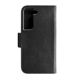 Samsung Galaxy S22 Key Nordfjord Slim Wallet Læder Cover m. Pung - Sort