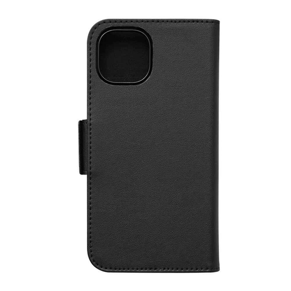 iPhone 14 Plus Key Nordfjord Slim Wallet Læder Cover m. Pung - Sort