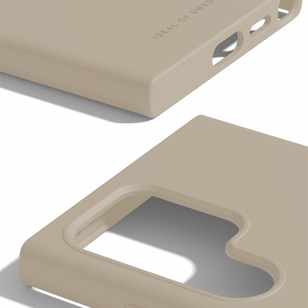 Samsung Galaxy S24 Ultra iDeal Of Sweden Silicone Cover - MagSafe Kompatibel - Beige (DEMO)