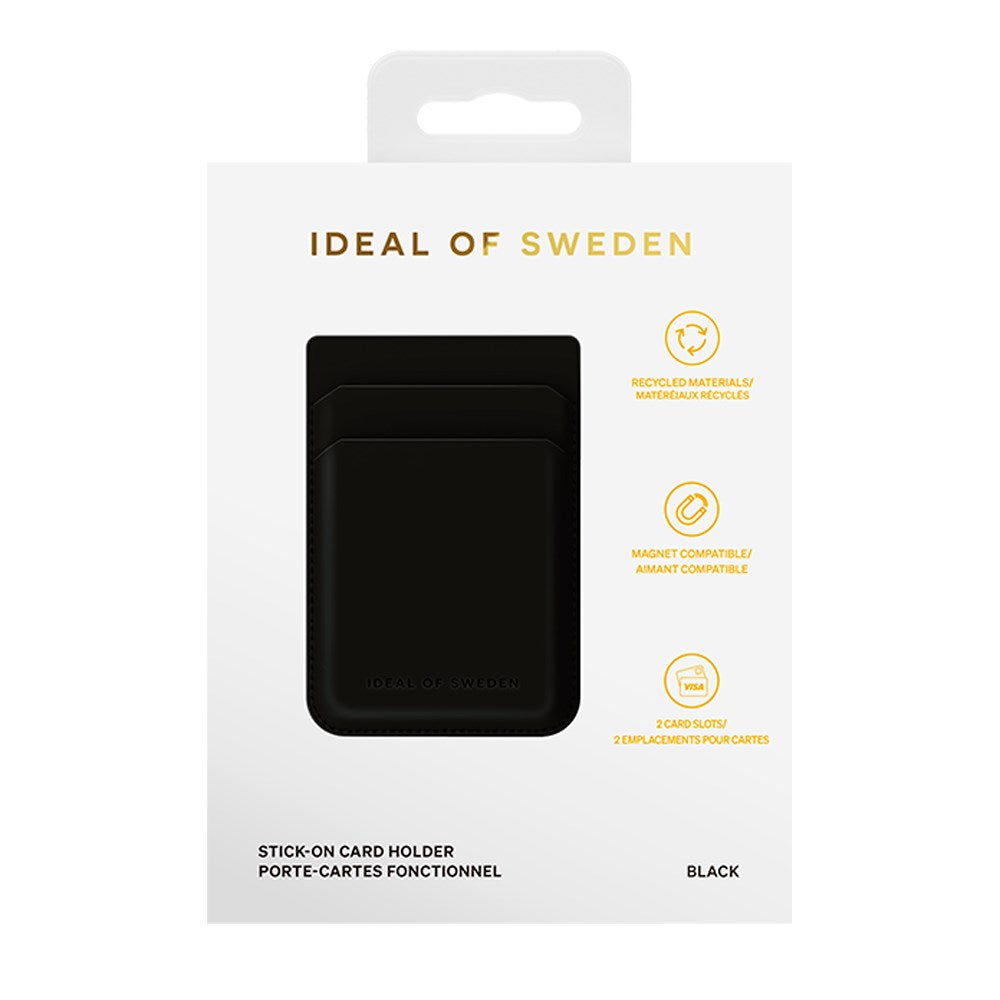 iDeal Of Sweden Stick-On Kortholder - Sort