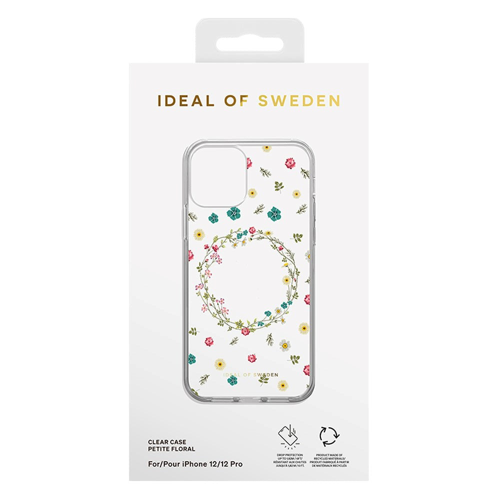 iPhone 12 / 12 Pro iDeal Of Sweden Clear Cover - Petite Floral