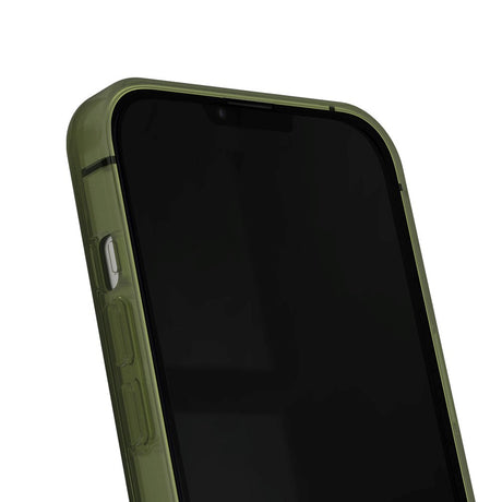 iPhone 15 iDeal Of Sweden Clear Cover - Khaki