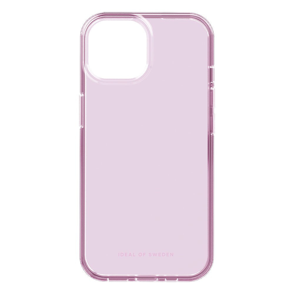 iPhone 15 iDeal Of Sweden Clear Cover - Light Pink