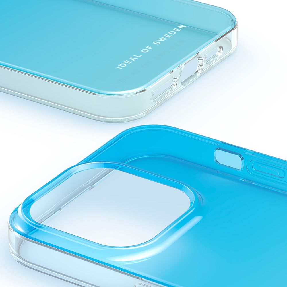 iPhone 15 Pro iDeal Of Sweden Clear Cover - Light Blue