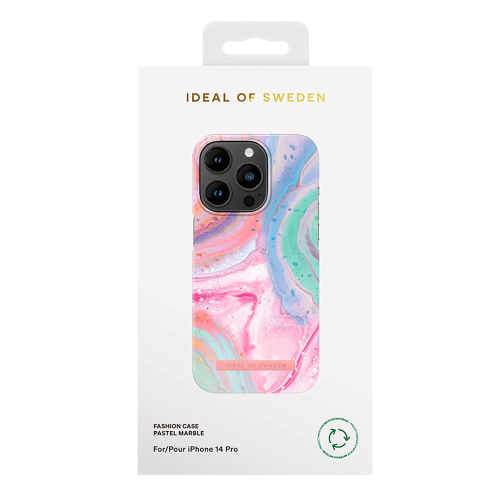 iDeal Of Sweden iPhone 14 Pro Fashion Cover - Pastel Marble