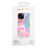 iPhone 15 iDeal Of Sweden Fashion Cover - Pastel Marble