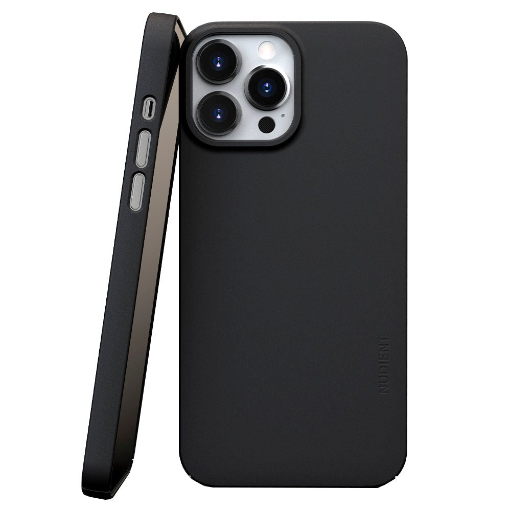 Nudient Thin Case V3 iPhone 13 Pro Max Bagside Cover - Ink Black