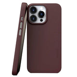 Nudient Thin Case V3 iPhone 13 Pro Bagside Cover - Sangria Red