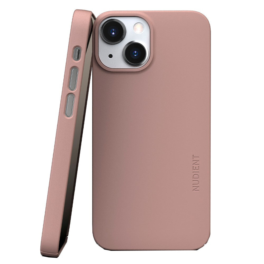 Nudient Thin Case V3 iPhone 13 Mini Bagside Cover - Dusty Pink