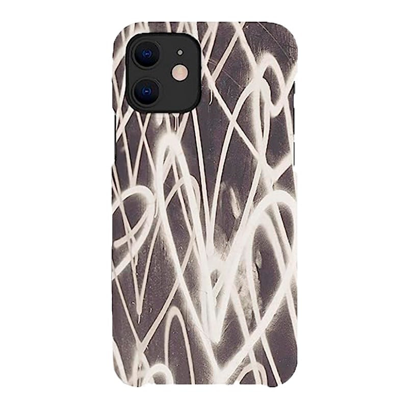 agood company iPhone 12 Mini 100% Plantebaseret Bagside Cover - Grafitti