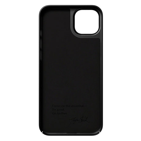 Nudient Thin Case iPhone 14 Plus Bagside Cover - Ink Black