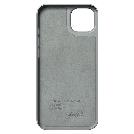 Nudient Thin Case iPhone 14 Plus Bagside Cover - MagSafe Kompatibel - Concrete Grey