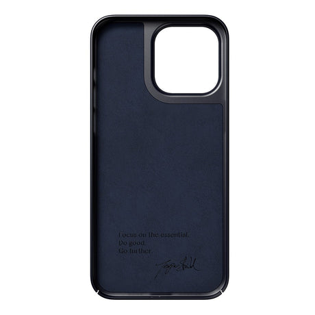 Nudient Thin Case iPhone 14 Pro Max Bagside Cover - Midwinter Blue