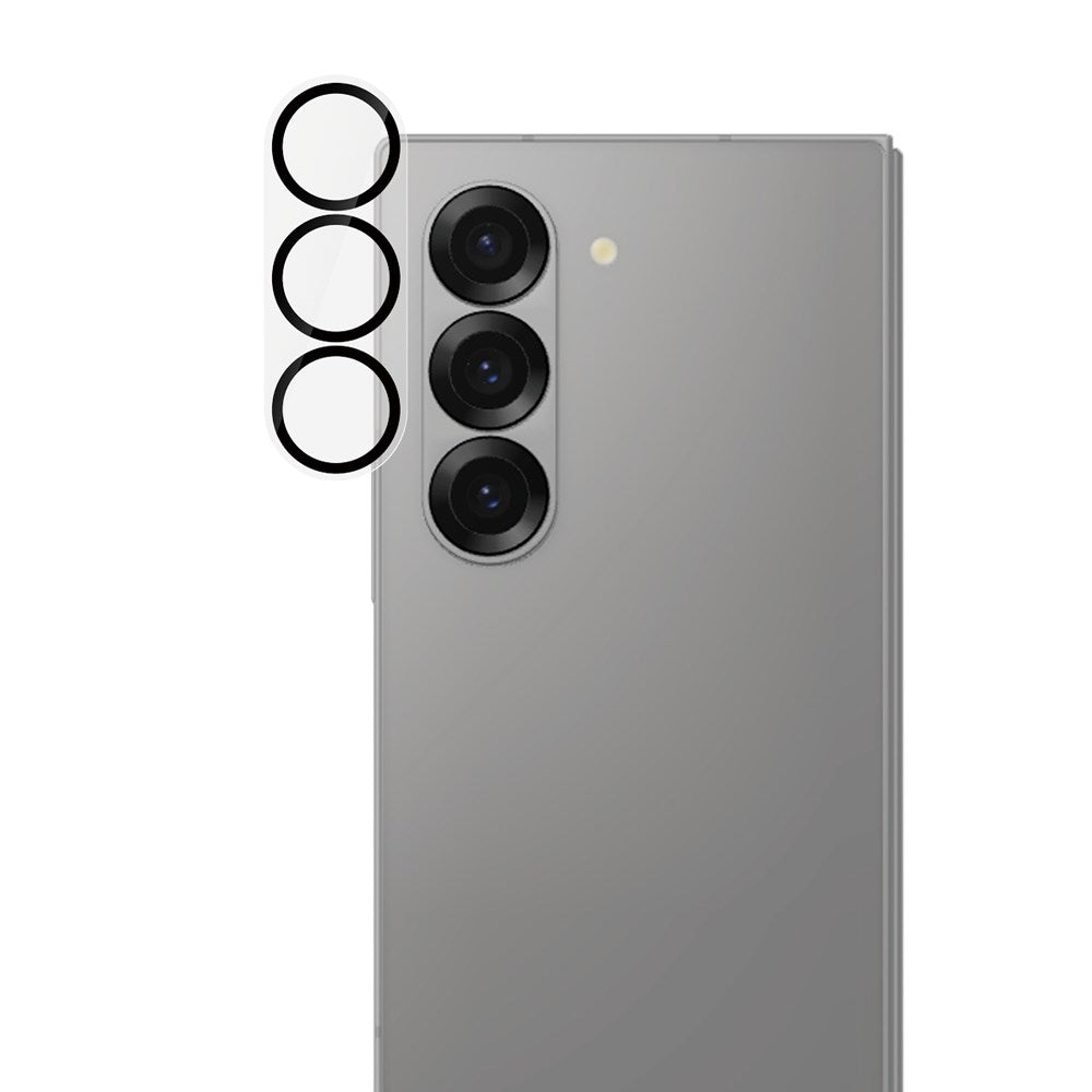 Samsung Galaxy Z Fold6 PanzerGlass PicturePerfect - Beskyttelsesglas til Kamera- Gennemsigtig / Sort