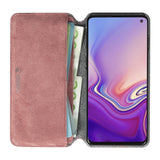 Krusell Broby Slim Wallet Samsung Galaxy S10+ (Plus) Ruskind Flip Cover - Pink