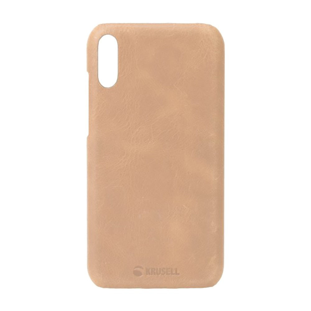 Krusell Sunne Cover Huwei P30 Læder Cover - Beige