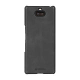 Krusell Sunne Cover Sony Xperia 10 Læder Cover - Sort