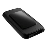 Zens Single Powerbank 4500 mAh m. Trådløs Opladning - Sort