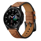 Tech-Protect Universal 20mm Smartwatch Urrem - Læder - Brun