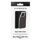 Vivanco iPhone 13 Pro Super Slim Bagside Cover - Gennemsigtig