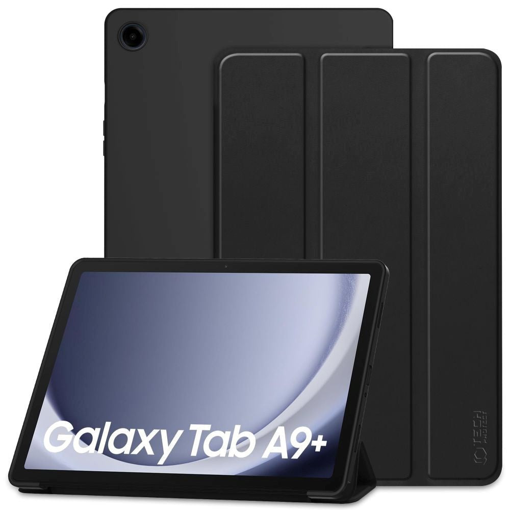 Samsung Galaxy Tab A9+ (Plus) Tech-Protect Smartcase Flip Cover - Sort
