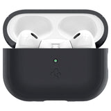 Spigen Apple Airpods Pro (2. gen.) Silicone Fit Cover m. Strop - Sort