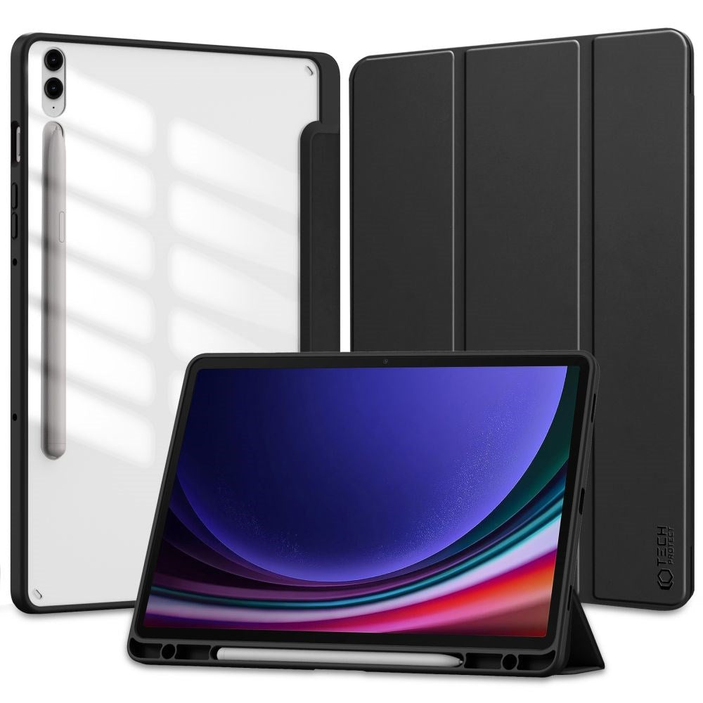 Tech-Protect Samsung Galaxy Tab S9 FE+ (Plus) SC Hybrid Tri-fold Cover - Sort