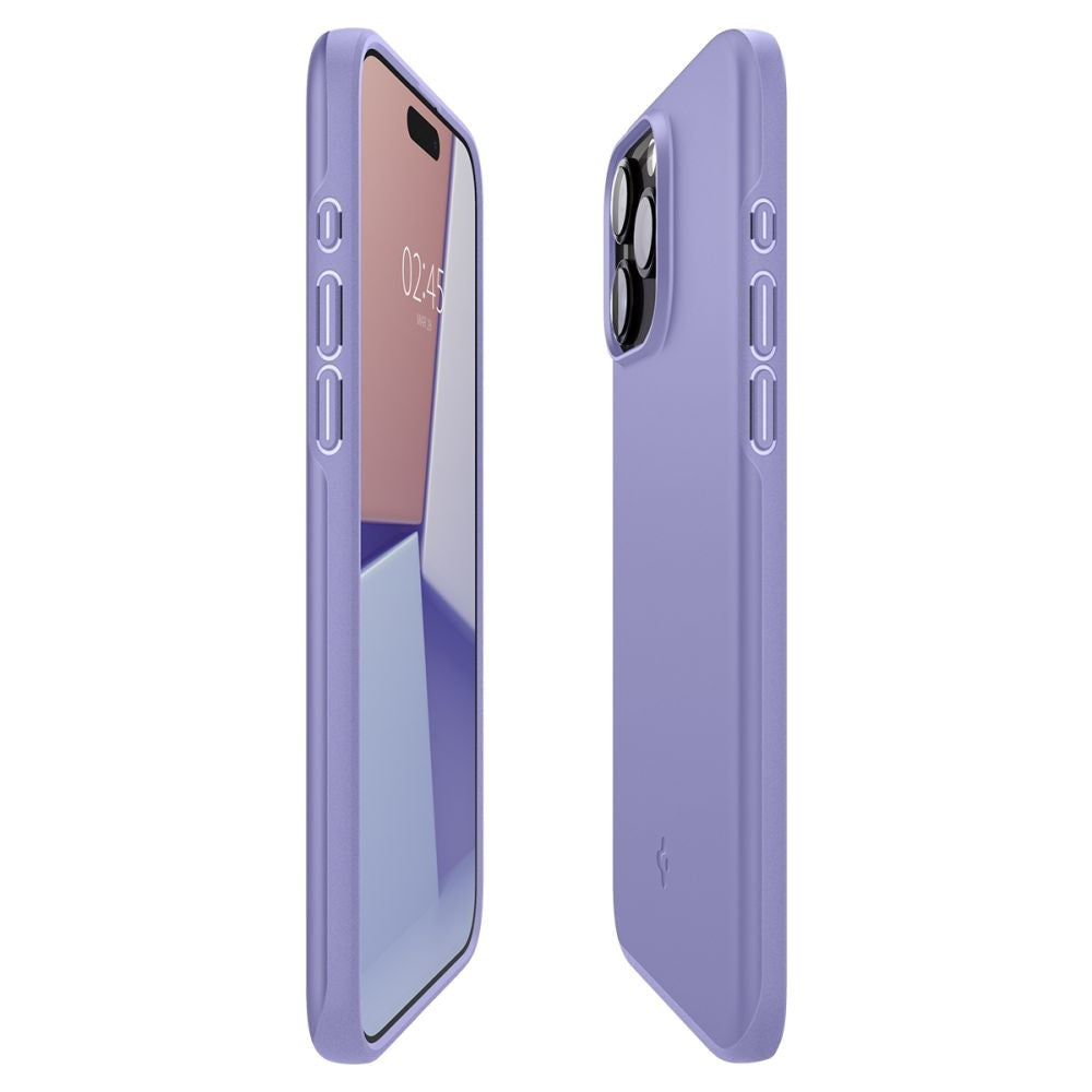 Spigen iPhone 15 Pro Thin Fit Case - Iris Purple