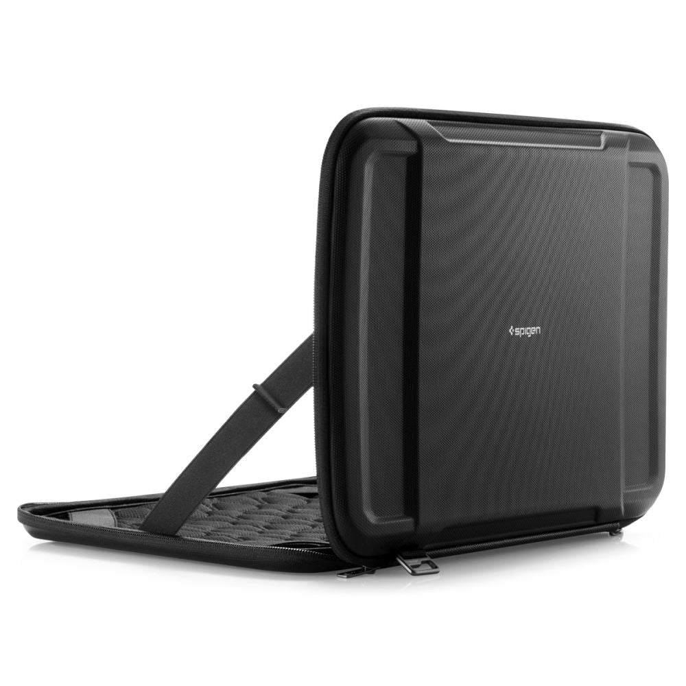 Spigen Rugged Armor Pouch Til 13-14" - Sort