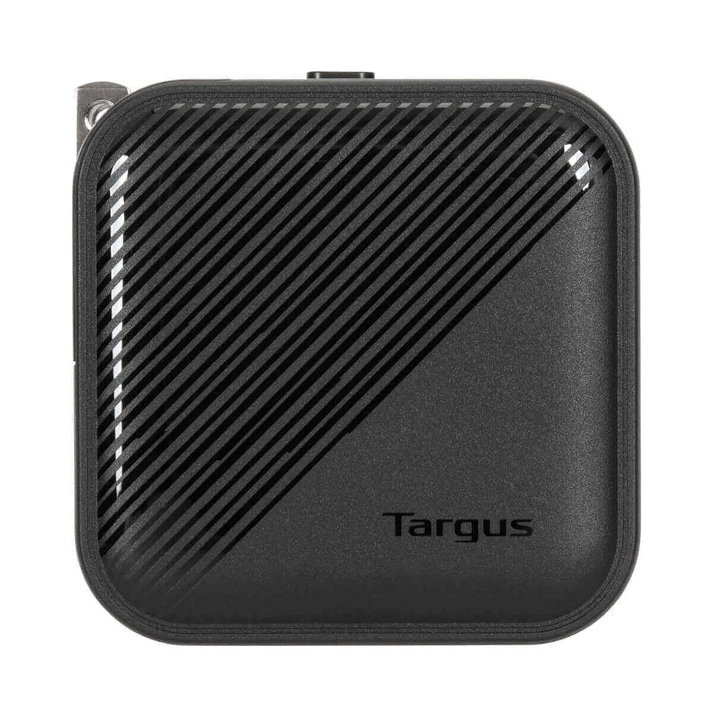 Targus 65W PD Vægoplader m. USB-C, USB-A og Rejseadaptere - Sort