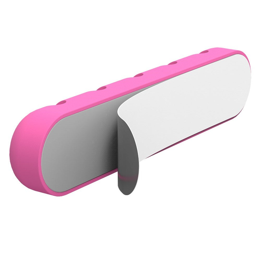 Selvklæbende Kabelholder til 5 Kabler - Lyserød