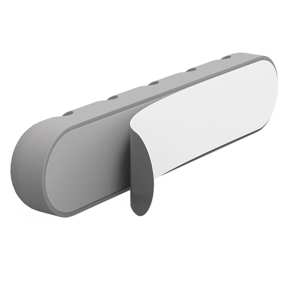 Selvklæbende Kabelholder til 5 Kabler - Grå