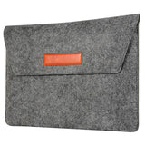 Uldfilt Laptop 13" Sleeve (33.5 x 24 cm) - Mørkegrå