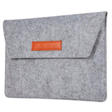 Uldfilt Laptop 13" Sleeve (33.5 x 24 cm) - Lysegrå