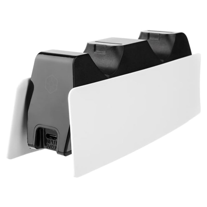 PS5 Opladestation til 2 x PS5 Controller - Hvid / Sort