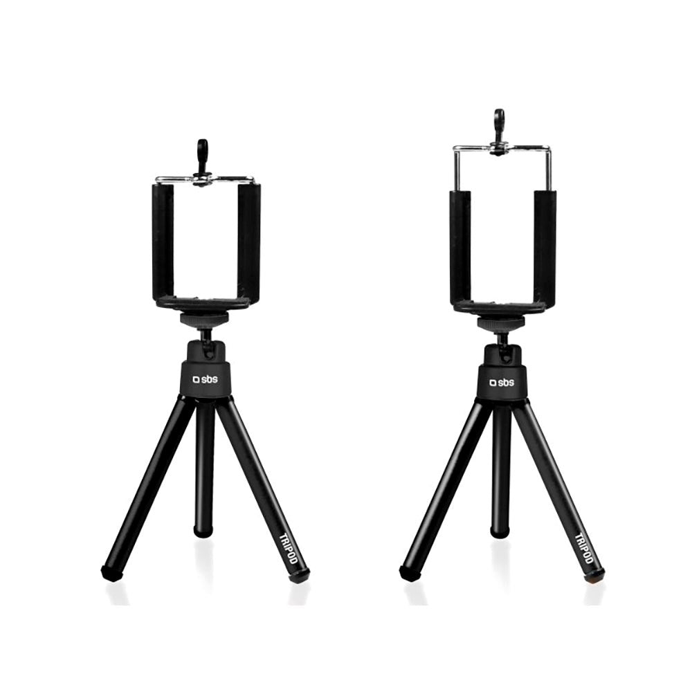 Selfie Tripod til Smartphone SBS - Maks Telefon: 60 - 85mm - Sort