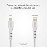 SBS USB-C til Lightning Ladekabel - 1 Meter - MFI - 20W (PD) - Hvid