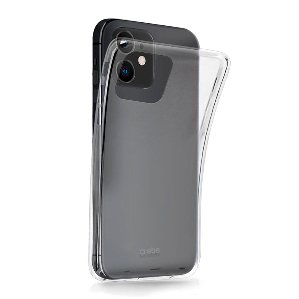 iPhone 12 Mini SBS Skinny Plastik Cover - Gennemsigtig