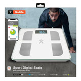 SBS Sport Digital Scale - Badevægt m. Bluetooth - Hvid