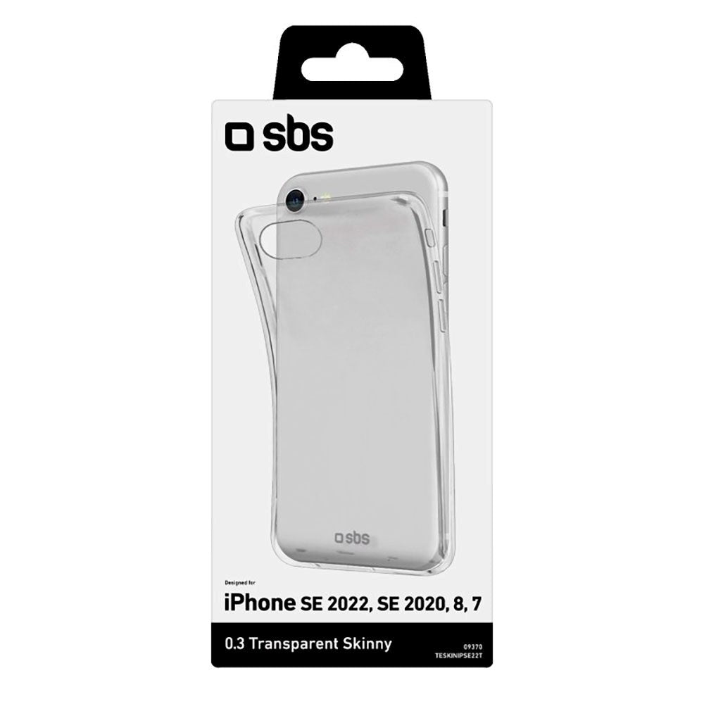 iPhone SE (2022 / 2020) / 8 / 7 SBS Skinny Plastik Cover - Gennemsigtig