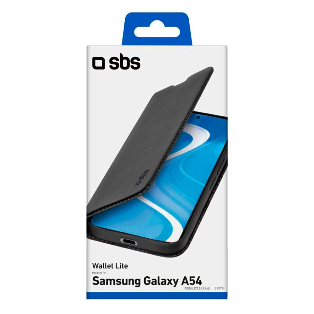 Samsung Galaxy A54 (5G) SBS Wallet Lite Læder Cover - Sort