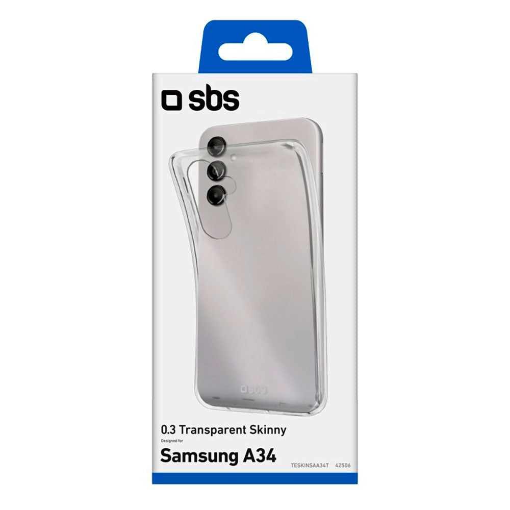 Samsung Galaxy A34 (5G) SBS Skinny Plastik Cover - Gennemsigtig