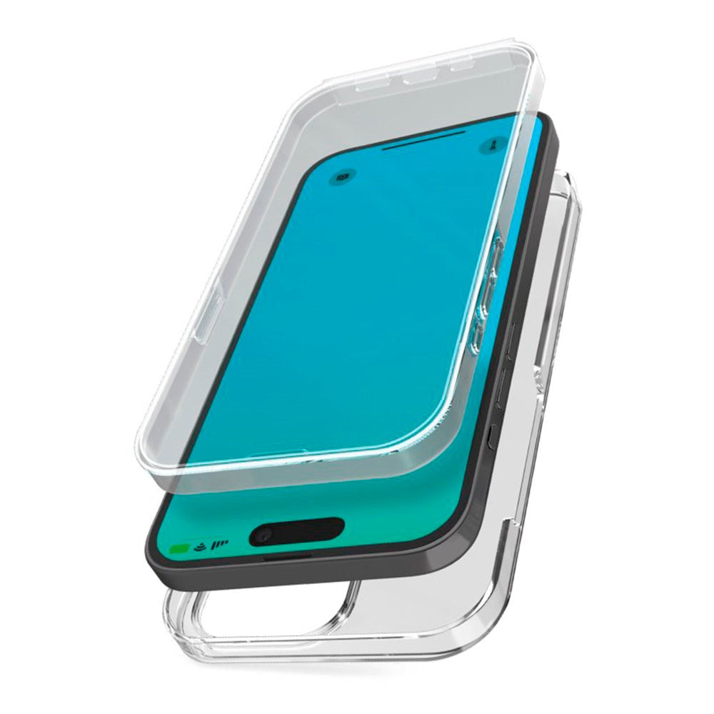 iPhone 15 Pro SBS Full Body Plastik Cover - Gennemsigtig