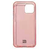 iPhone 13 Mini Joy Case Fleksibelt Plastik Mobil Cover - Gennemsigtig / Pink