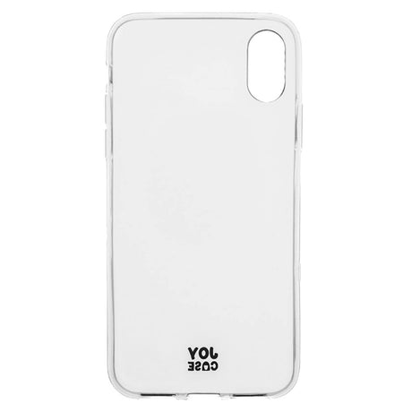 iPhone X / Xs Joy Case Fleksibelt Plastik Mobil Cover - Gennemsigtig