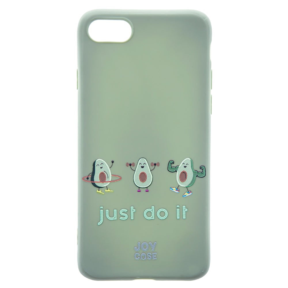 iPhone SE (2022 / 2020) / 8 / 7 Joy Case Fleksibelt Plastik Mobil Cover m. Print - Avocado