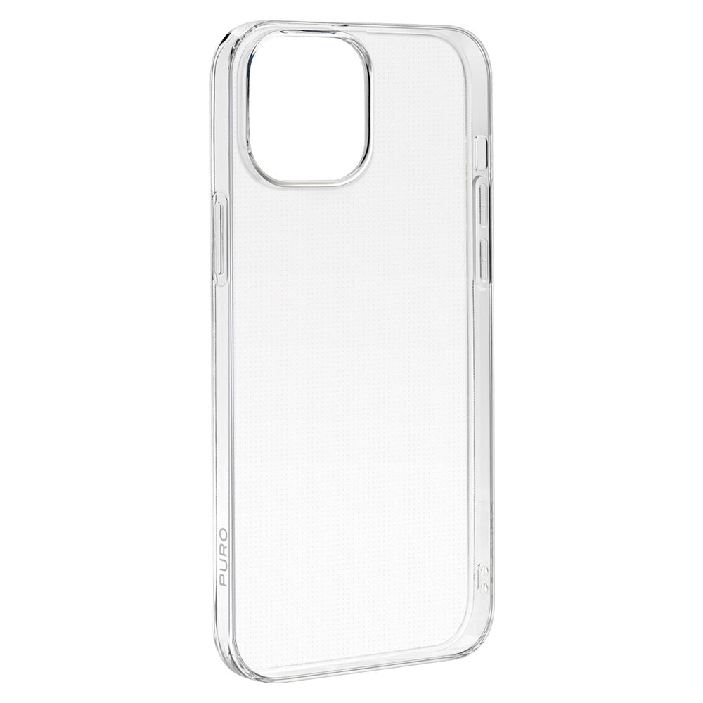 Puro iPhone 15 "NUDE" Ultra Slim Bagside Cover 0.3mm - Gennemsigtig